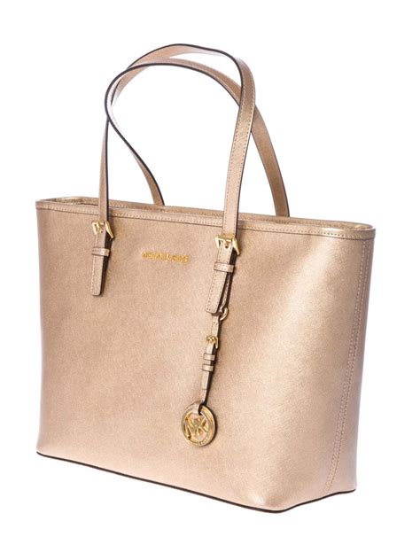 bolsa michael kors dorado